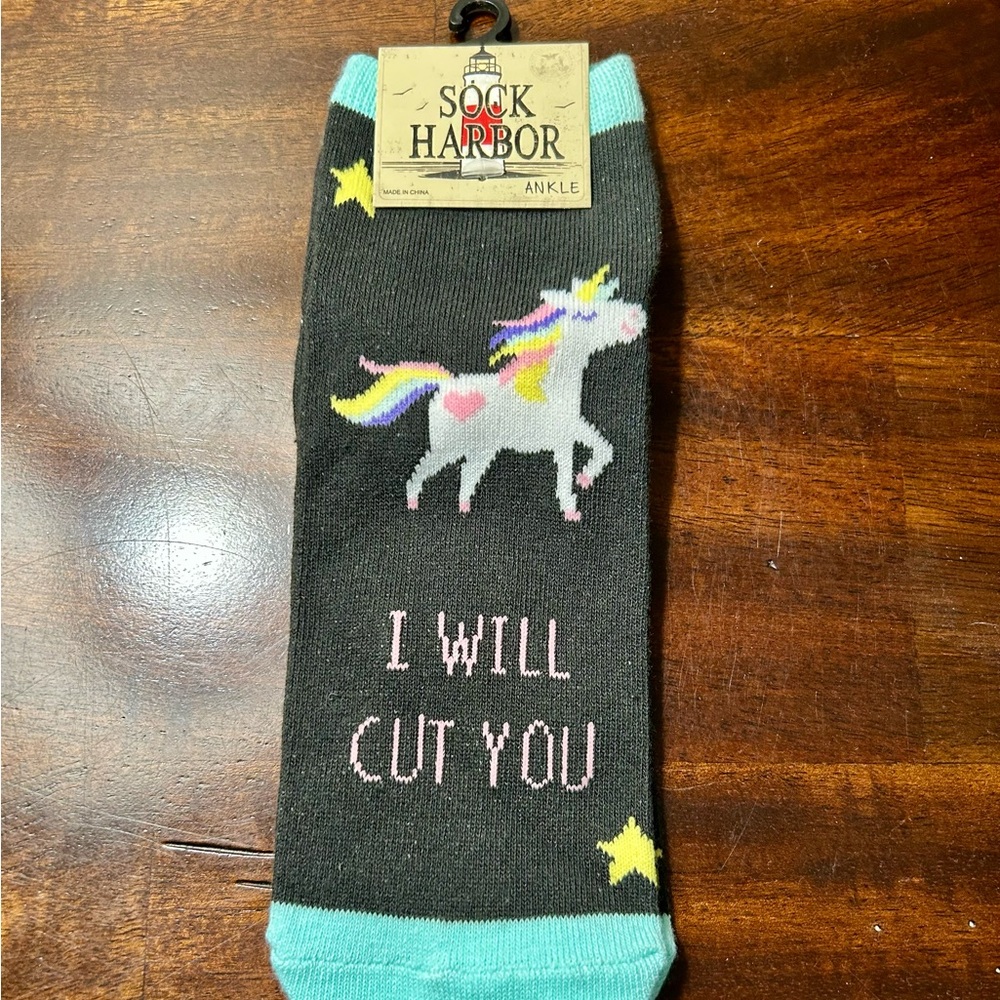 Sock Harbor Unicorn Ankle Socks